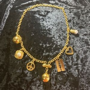 Moschino design necklace , limited edition. New